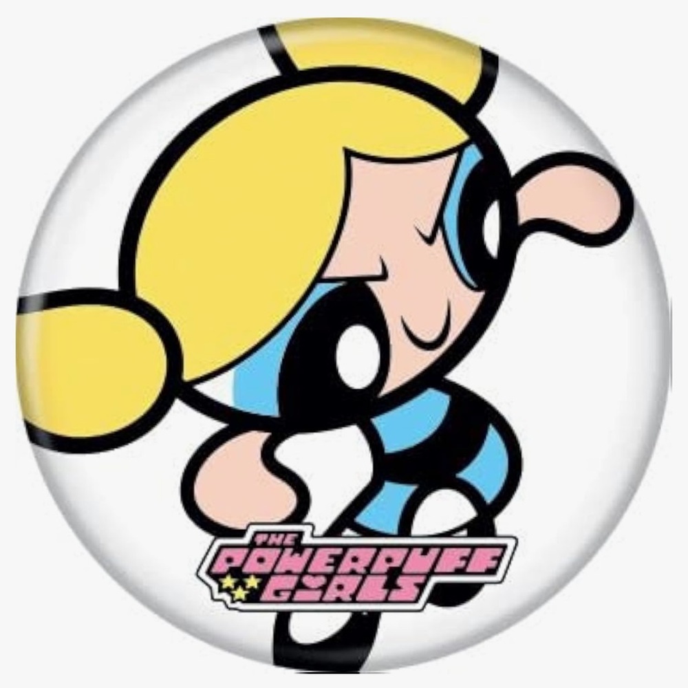 Powderpuff Girls 4pc Button Set- NEW - Picture 3 of 7